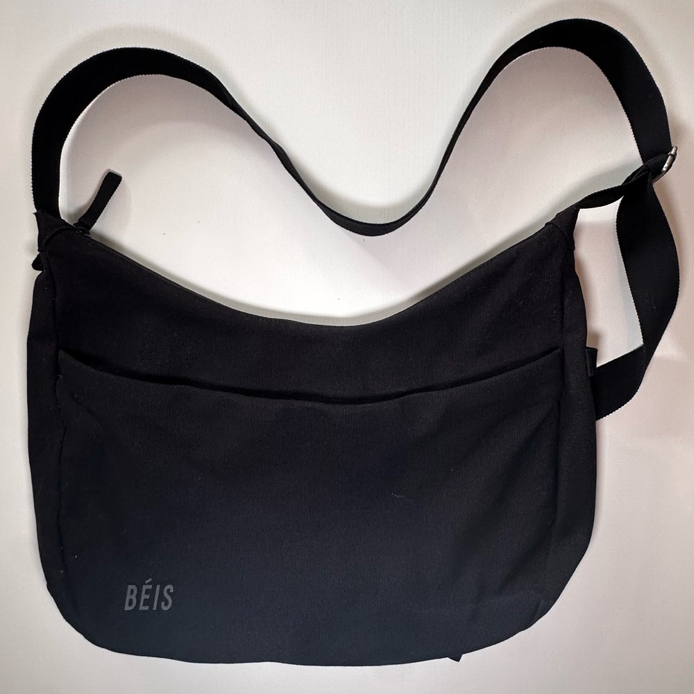 Beis Carryall Crossbody in Black